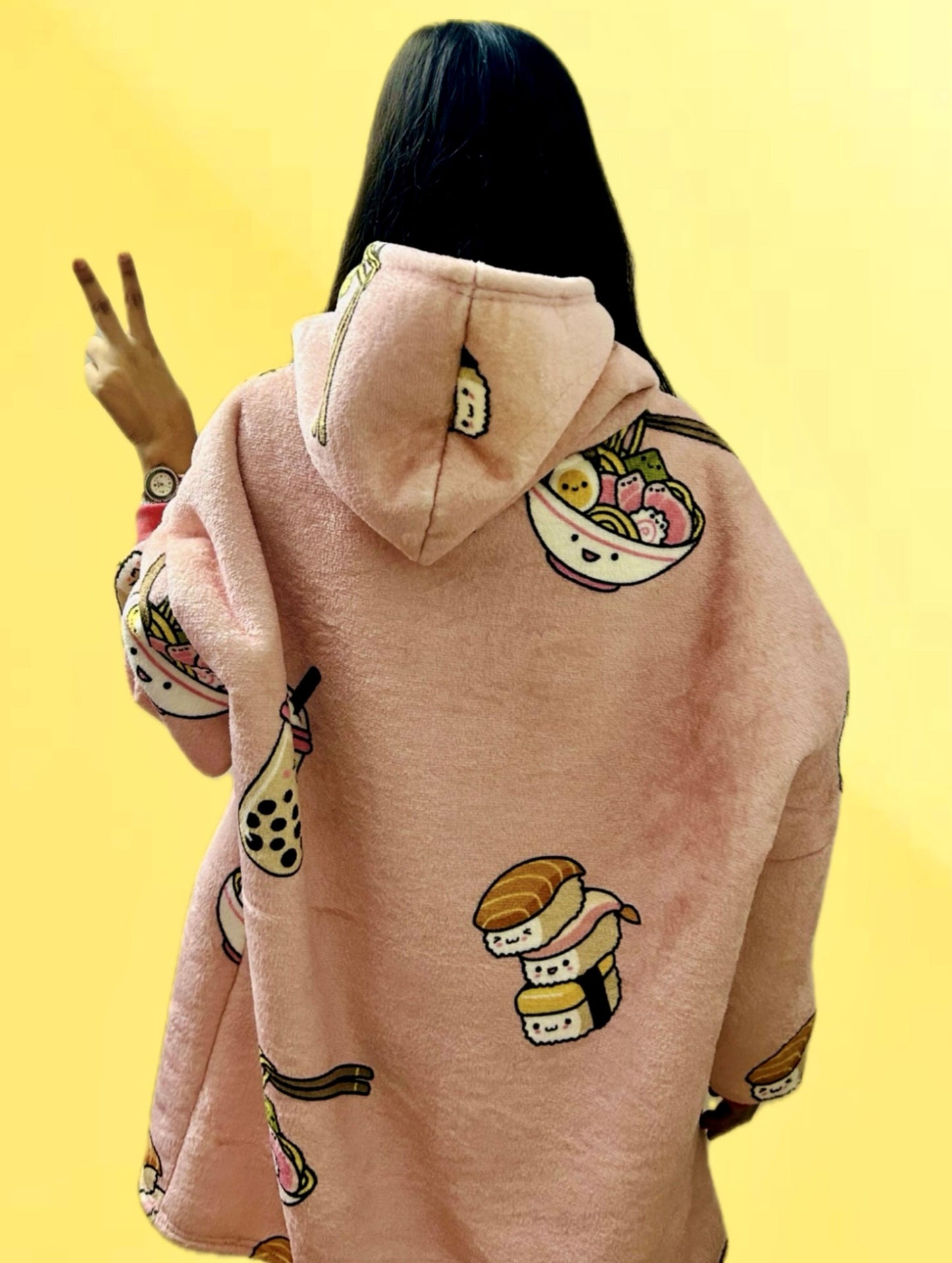 Sushi Mushi Blanket Hoodie