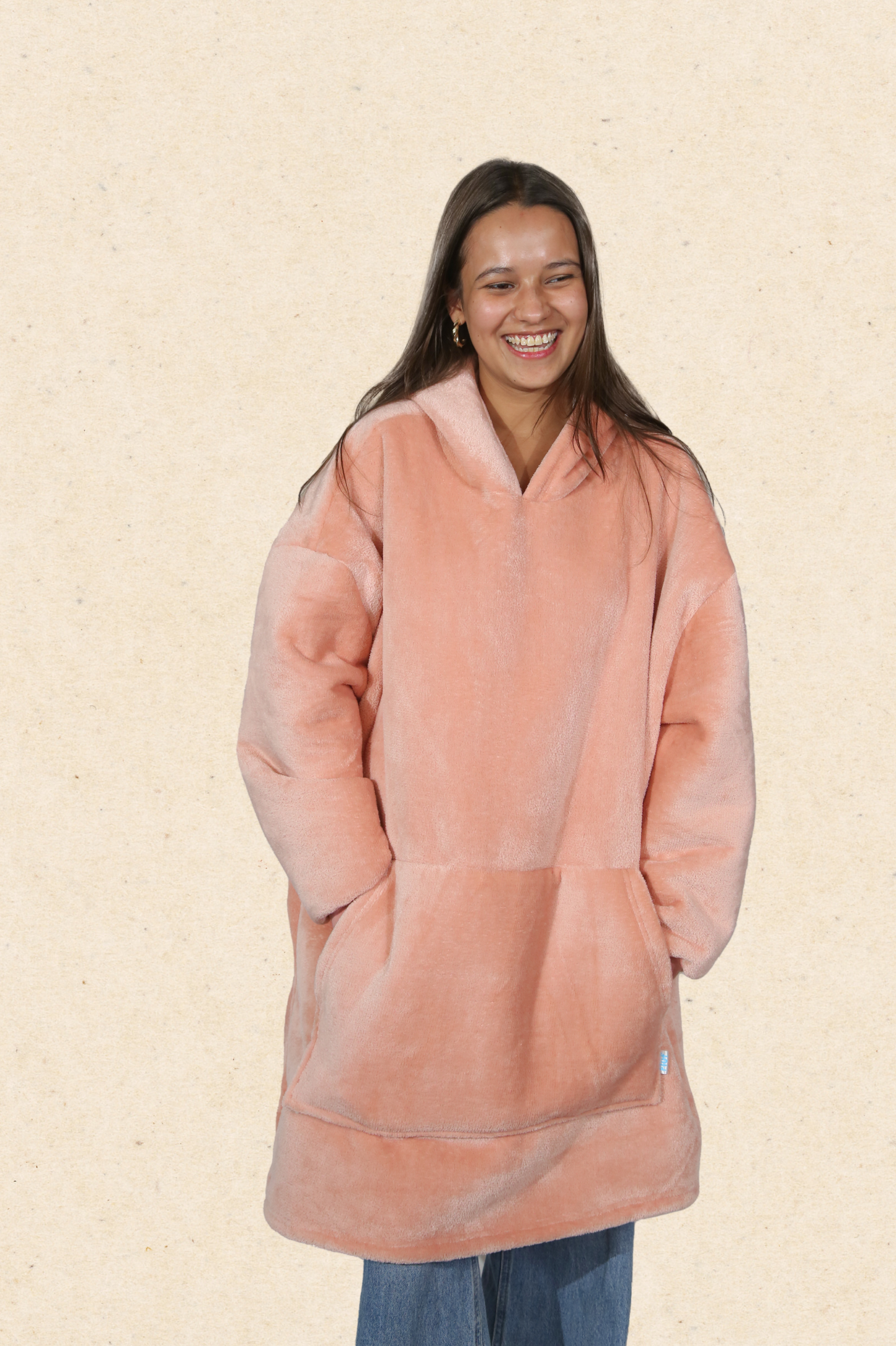 Preach Peach Blanket Hoodie